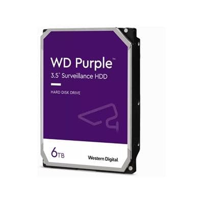 WD WD Purple 3.5" Surveillance HDD 6TB WD64PURZ