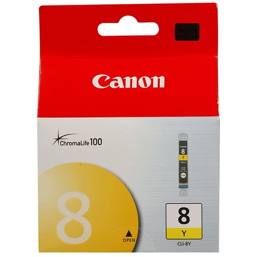 CANON CANON YLLW CLI8Y INK CART IP4200 4300 5200 MP5 1080139