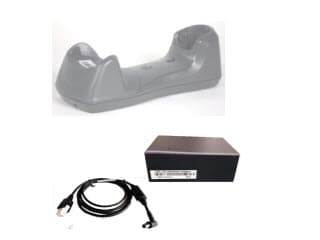 ZEBRA ZEBRA SINGLE-SLOT CHARGE ONLY CRADLE W/PS 1168989