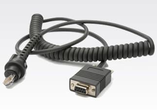 ZEBRA ZEBRA CABLE ASSY RS232 W/PHASER STRN RLF 1290222