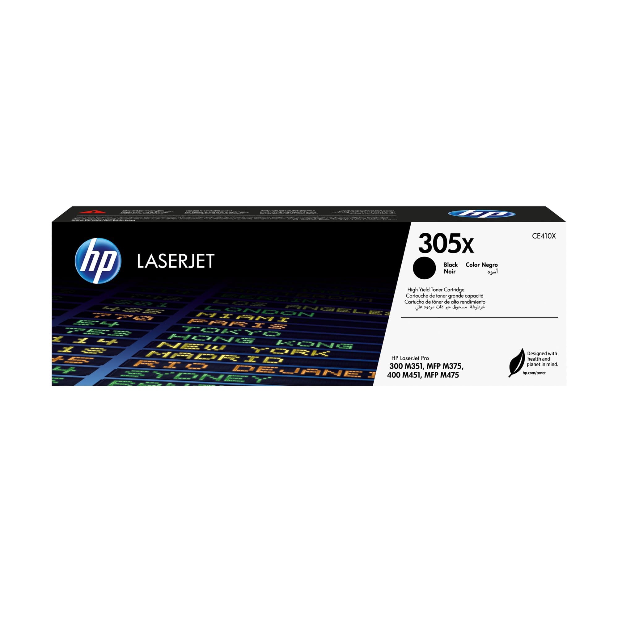 HP HP 305X BLACK HY LJ TONER CART CE410X 1858356