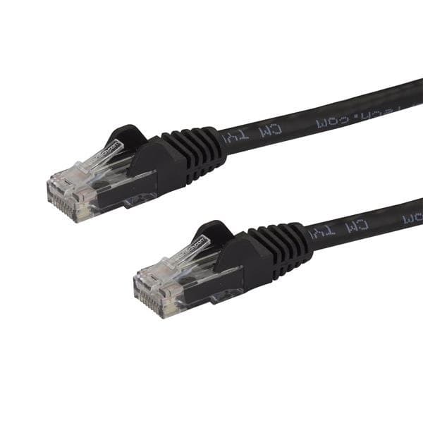 StarTech.com StarTech.com 5m Black Snagless Cat6 UTP Patch Cable 2086115