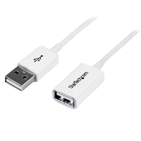 StarTech.com StarTech.com 3m White USB 2.0 Extension Cable - M/F. 2467441
