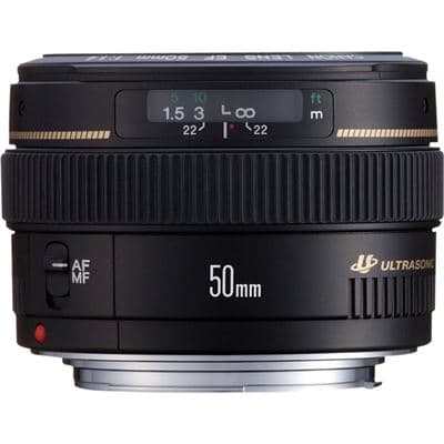 CANON CANON EF 50MM F1.4 USM LENS 2515A004AA 2511637