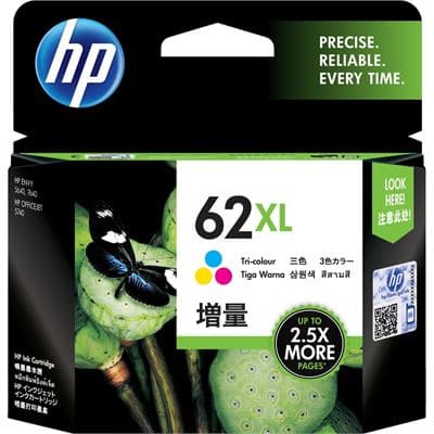 HP HP 62XL TRI-COLOR INK CART C2P07AA 2736261