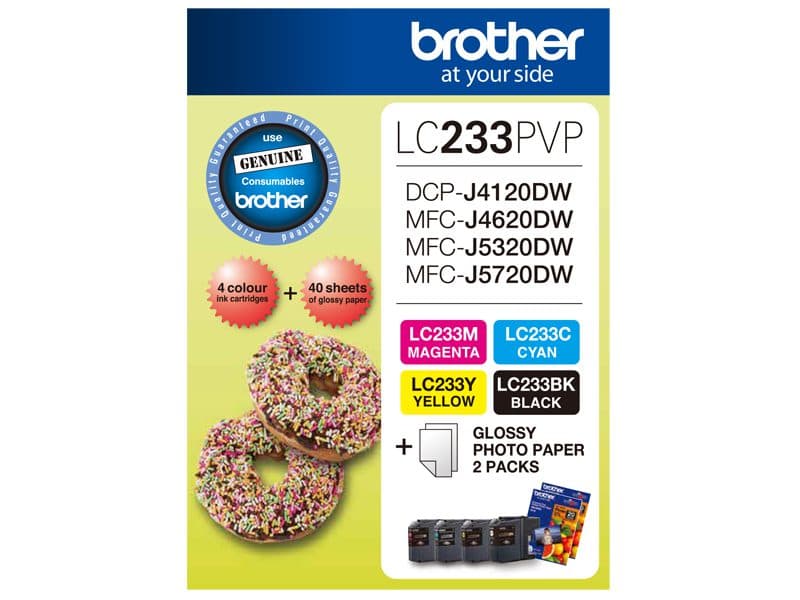 BROTHER BROTHER LC233PVP Photo value pack 2770237
