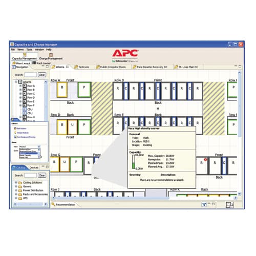 APC APC Data Center Operation Floor Layout 2851854