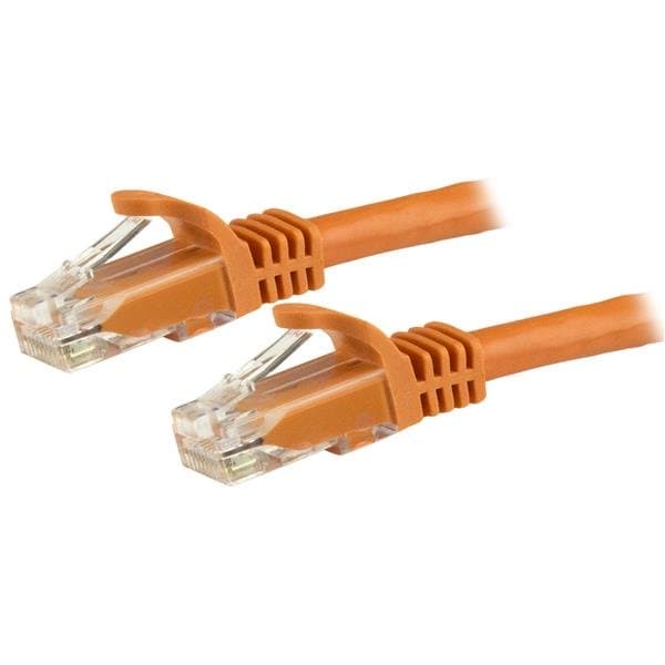 StarTech.com StarTech.com 1m Orange Snagless UTP Cat6 Patch Cable 2882930