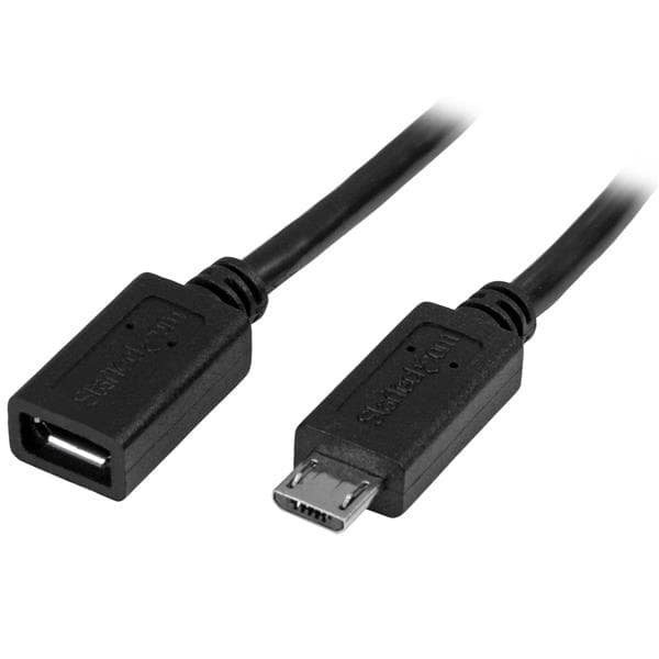 StarTech.com StarTech.com 0.5m 20in Micro-USB Extension Cable M/F 3052003