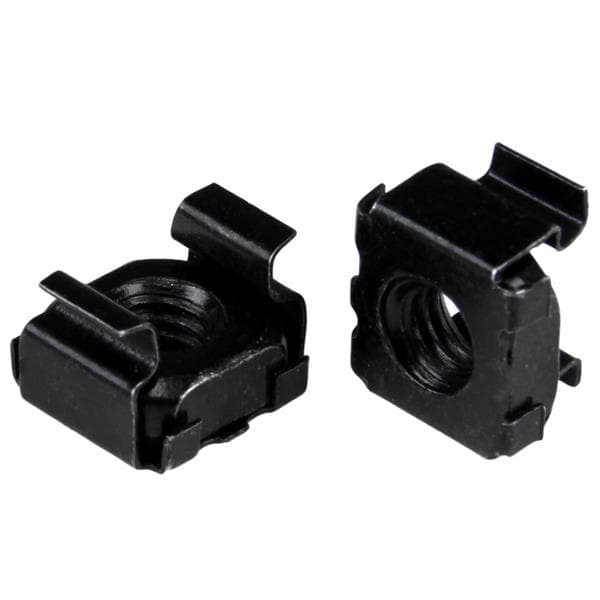 StarTech.com StarTech.com M6 Cage Nuts - 100 Pack Black 3101004