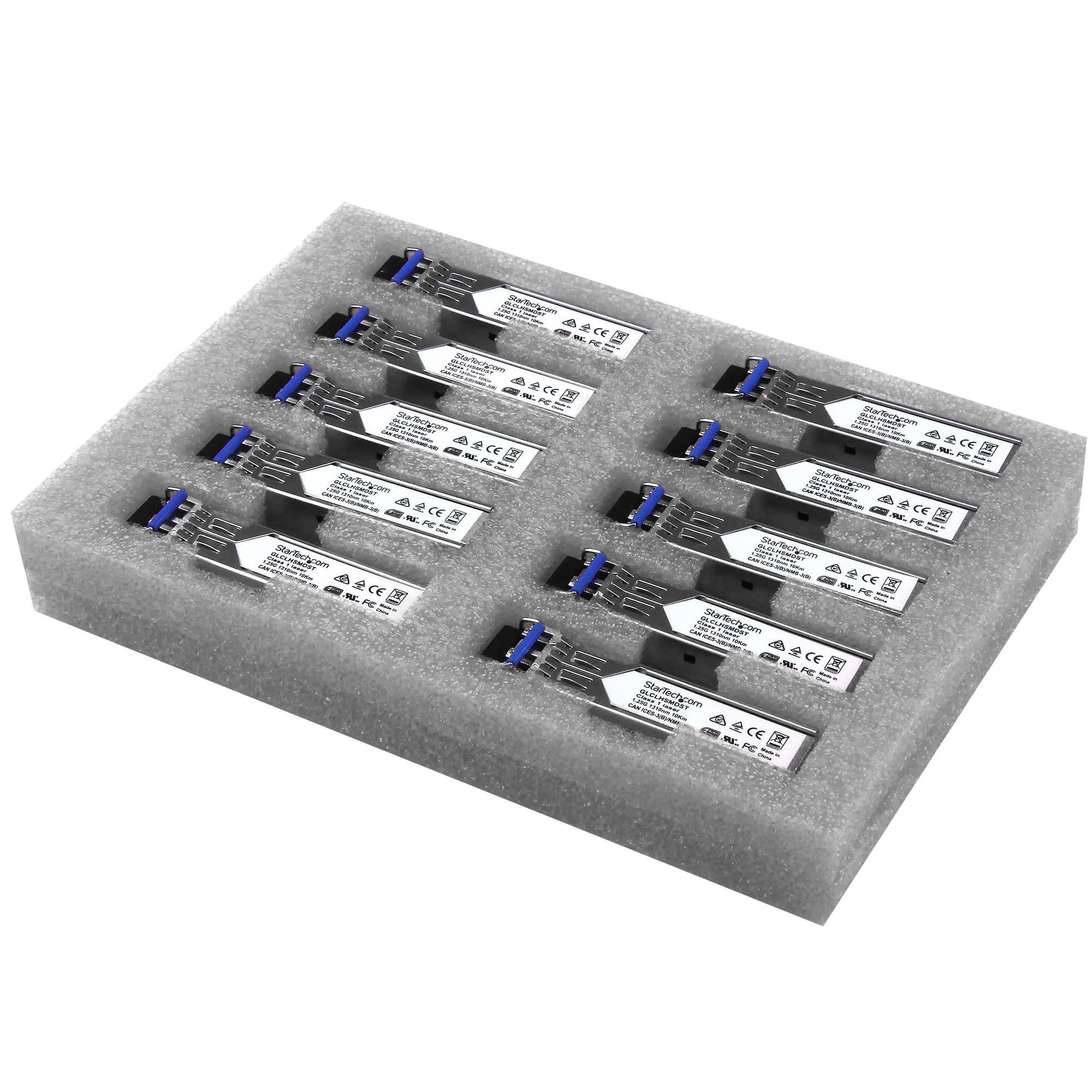 StarTech.com StarTech.com Gb Fiber SFP - Cisco Compatible -10 Pack 3240536