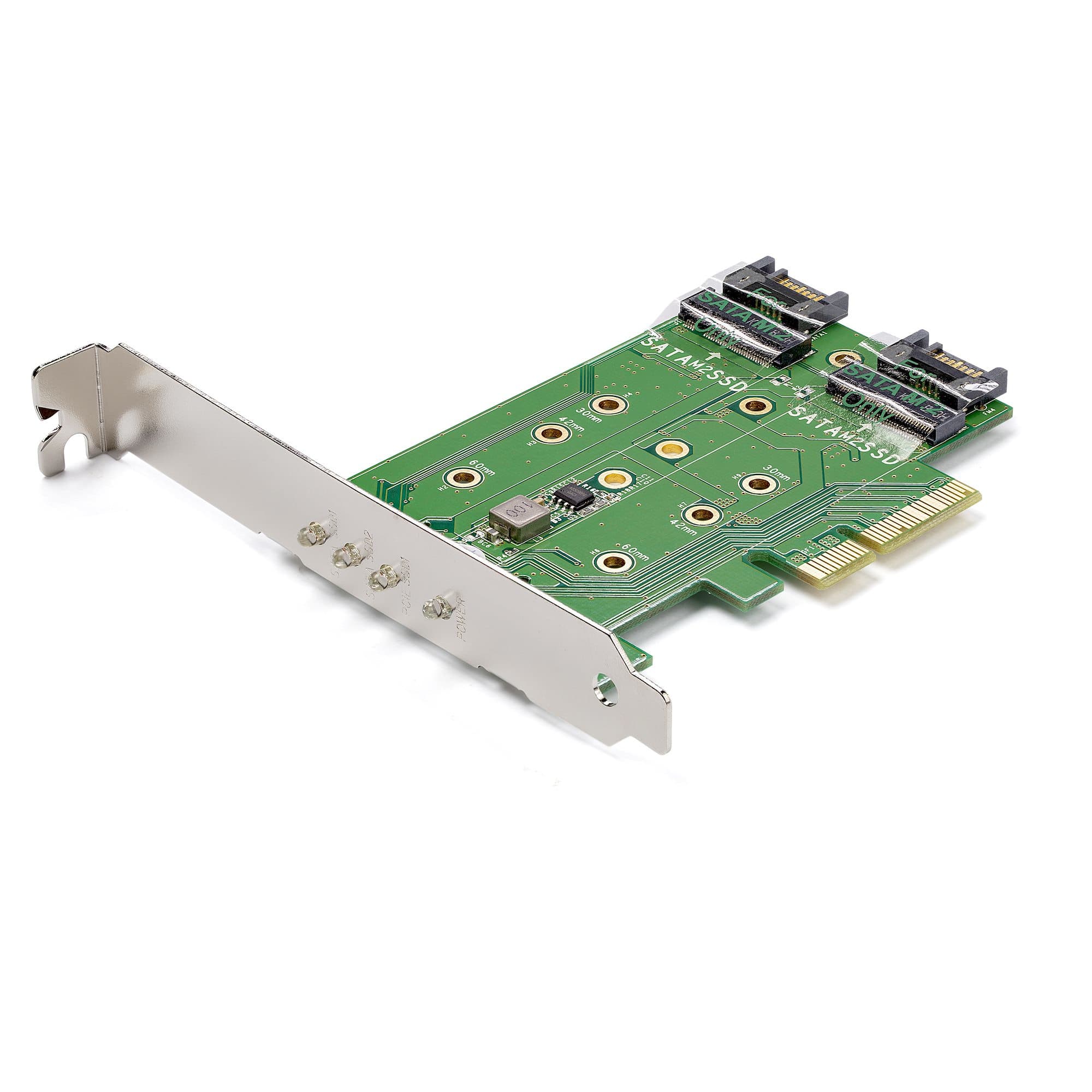 StarTech.com StarTech.com M.2 SSD Card 1x PCIe (NVMe) 2x SATA M.2 3360988
