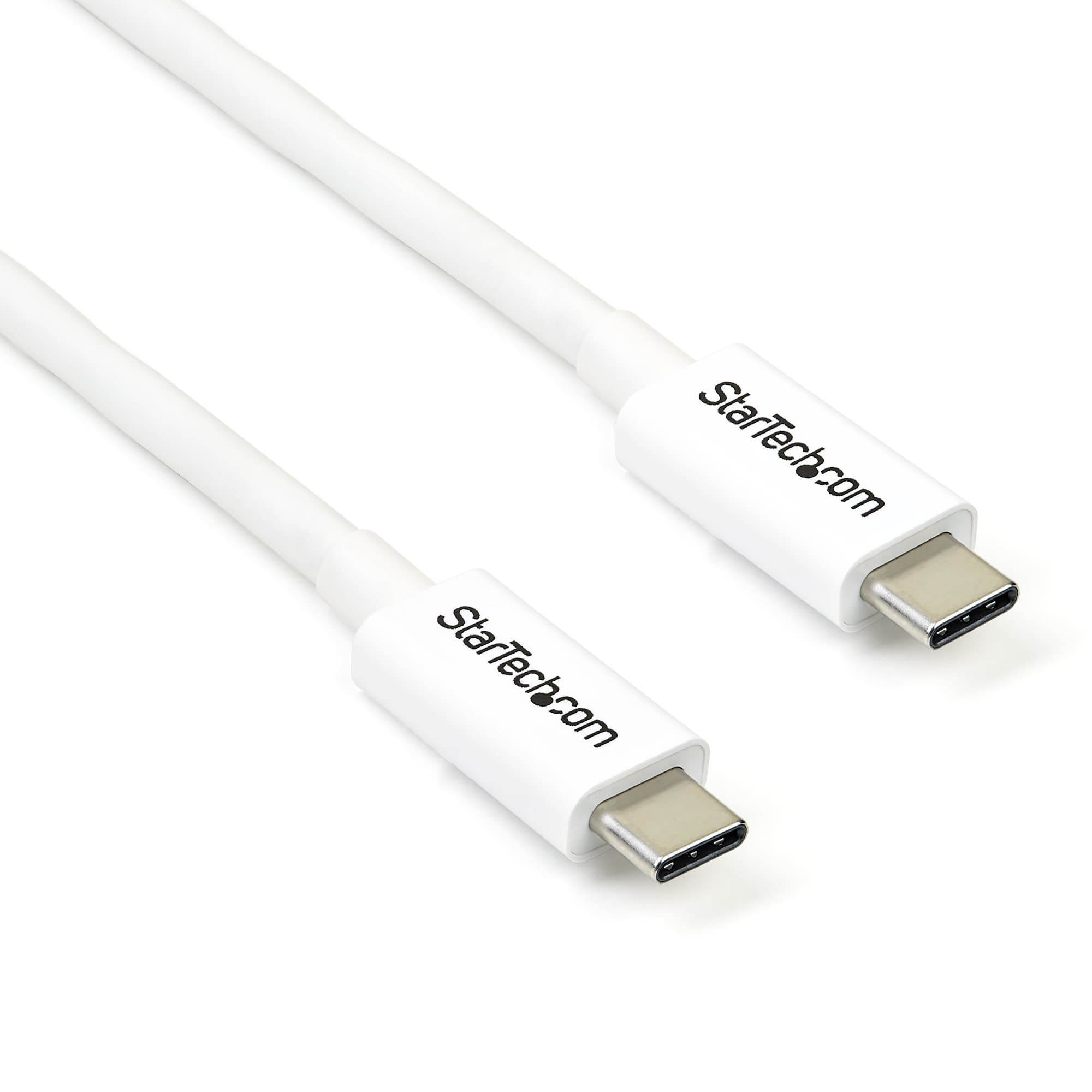 StarTech.com StarTech.com 2m Thunderbolt 3 Cable 20Gbps - White 3706007