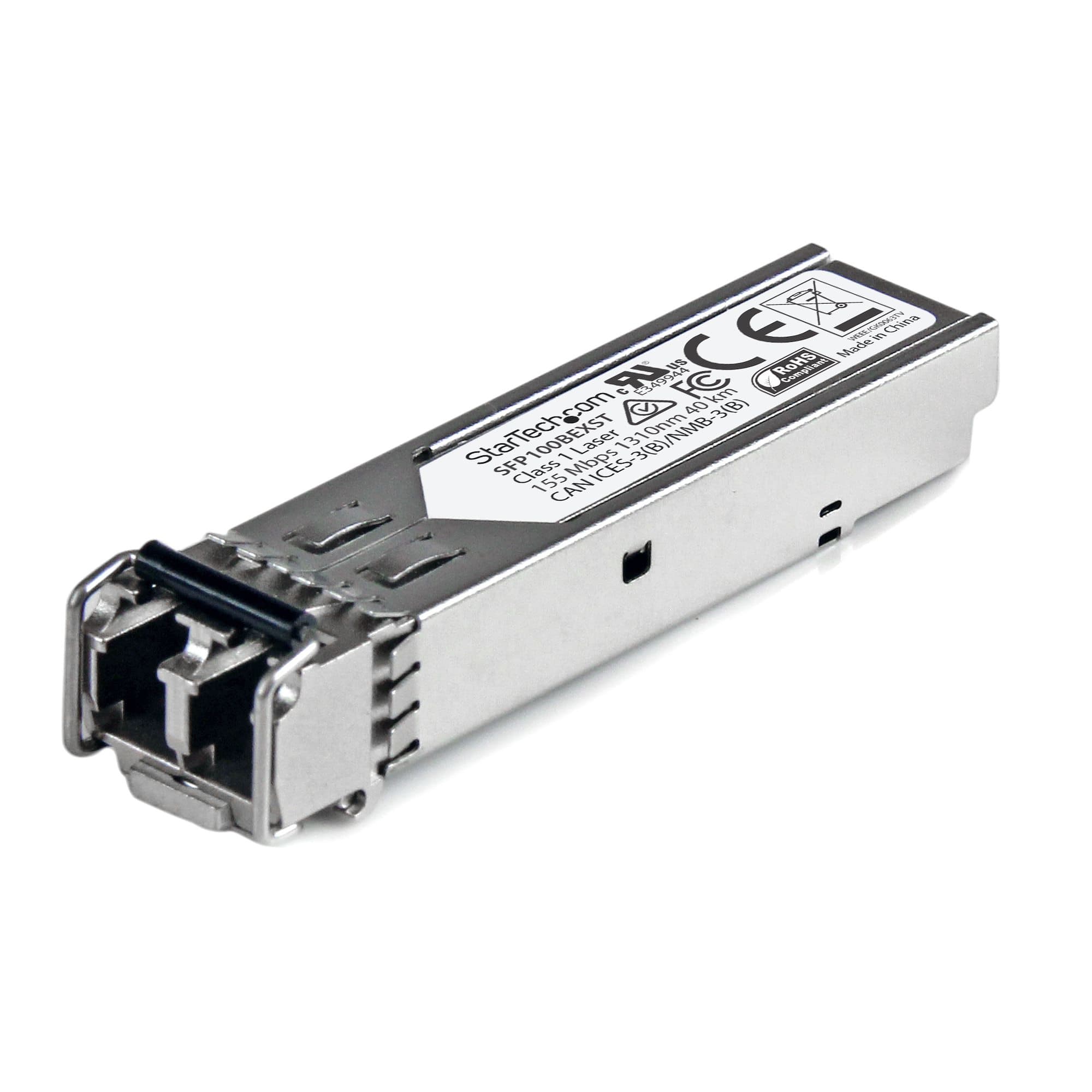 StarTech.com StarTech.com MSA Compliant 100Base-EX SFP - SM 40 km 3715537