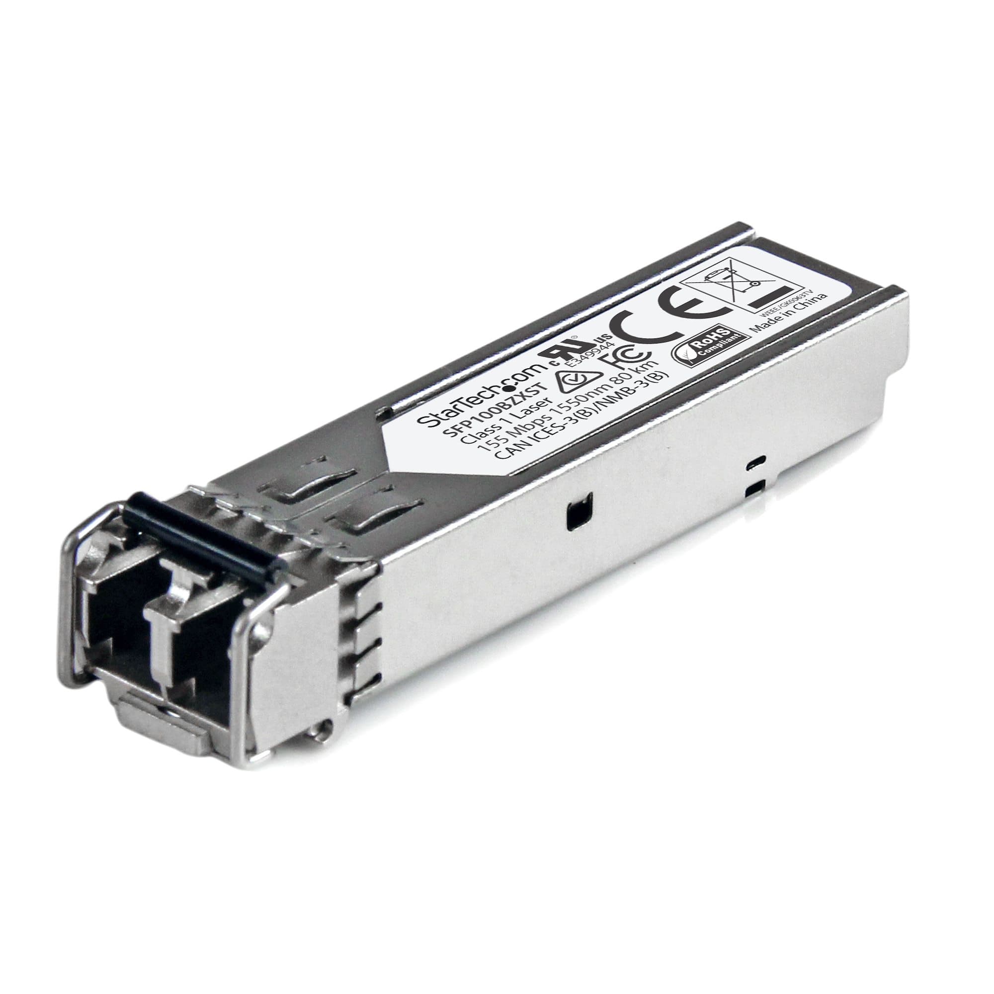 StarTech.com StarTech.com MSA Compliant 100Base-ZX SFP - SM 80 km 3715541