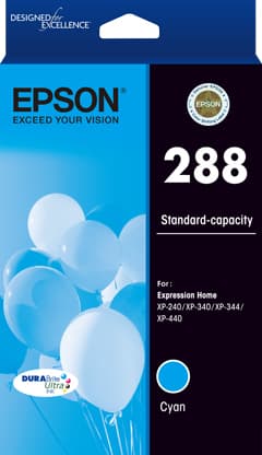 EPSON EPSON 288 STD CYAN DURABRITE DURABRITE INK 3740464