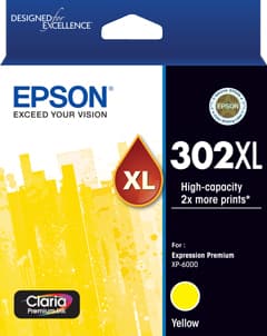 EPSON EPSON 302XL YELLOW CLARIA PREM INK 3978014