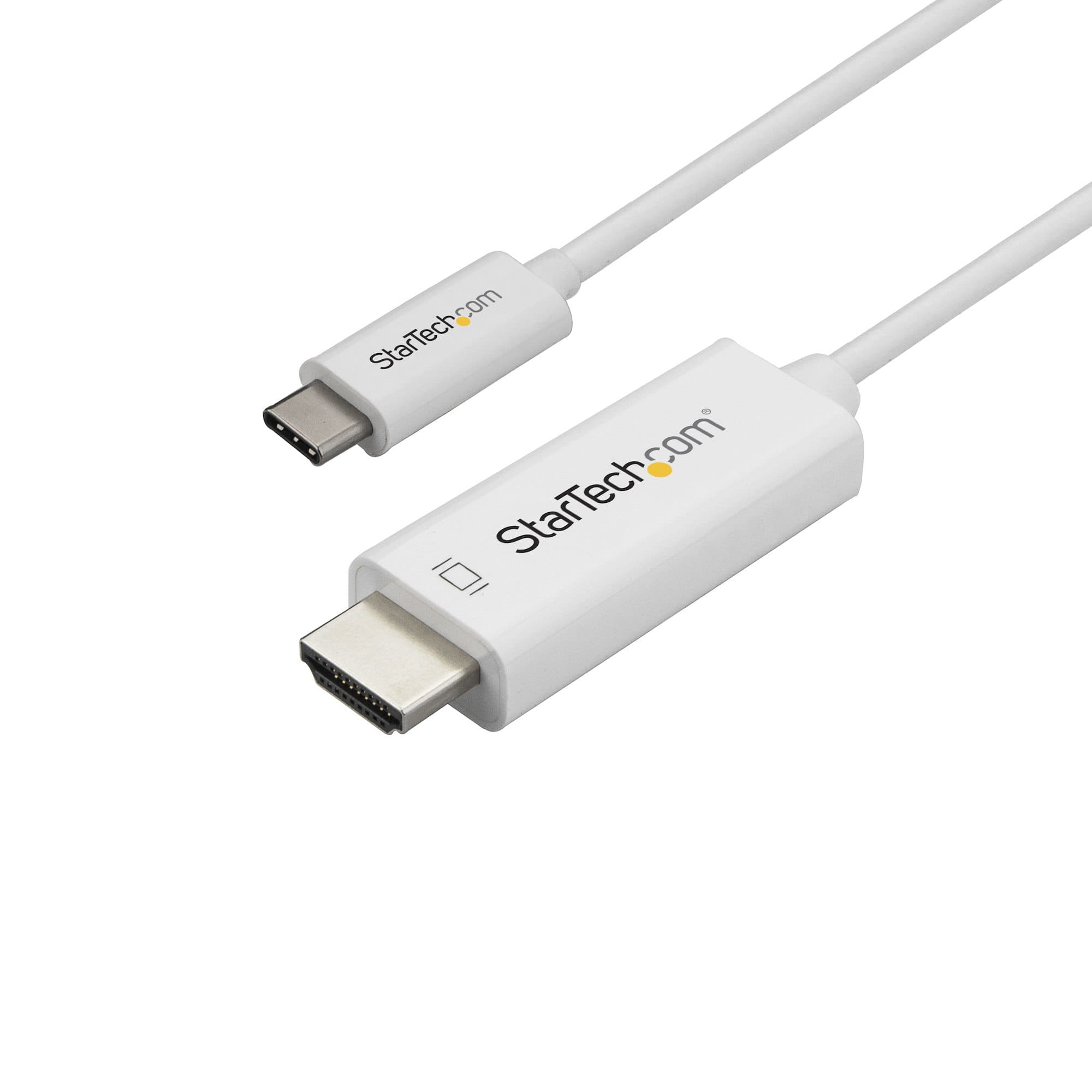 StarTech.com StarTech.com 1m Cable USB C to HDMI 4K60Hz - White 4085813