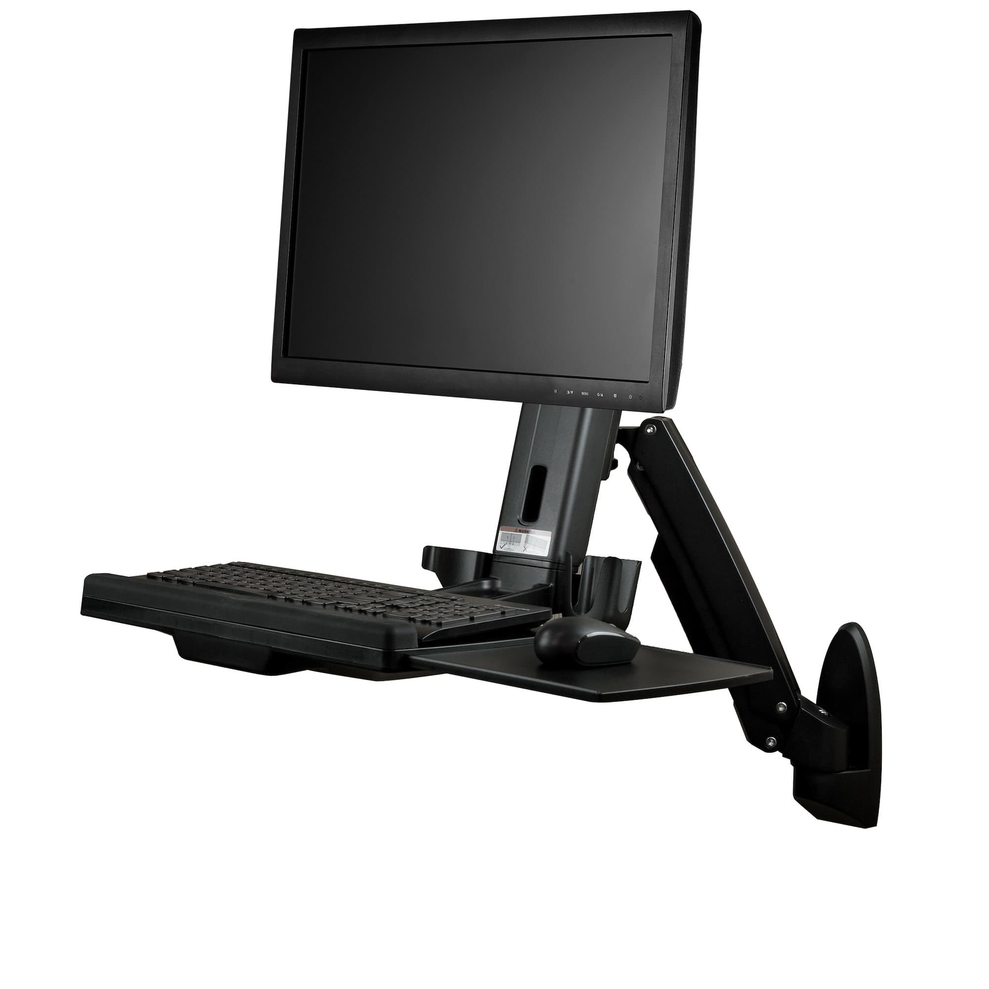 StarTech.com StarTech.com Sit Stand Desk - Wall Mount One Monitor 4132442