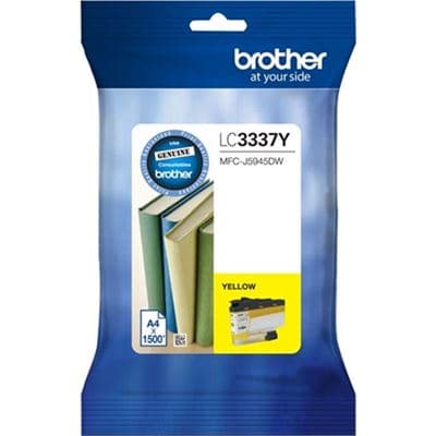 BROTHER BROTHER LC3337Y YELLOW HIGH YIELD INK CART 4313046