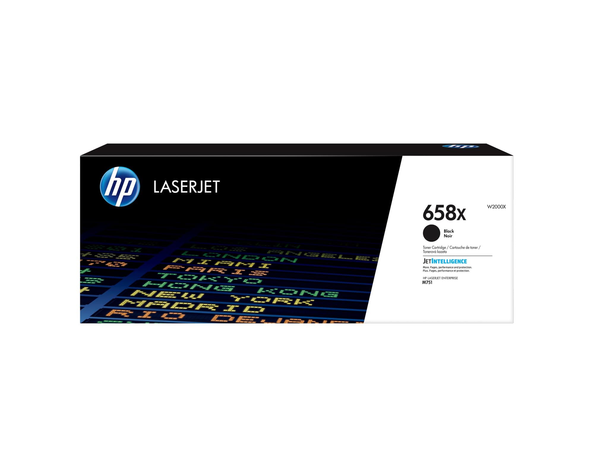 HP HP 658X BLACK LASERJET TONER CARTRIDGE 4490829