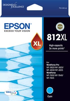 EPSON EPSON 812XL - High Capacity Capacity DURABrite 4989024