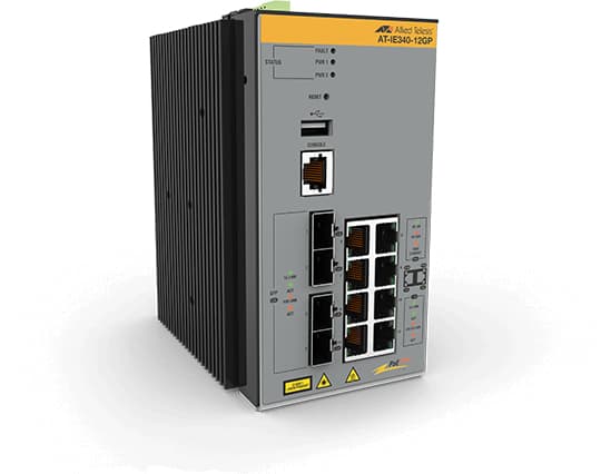 ALLIED TELESIS ALLIED TELESIS IE340 8PORT POE+ LAYER3 GB INDUSTRIAL 5514715