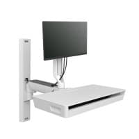 ERGOTRON ERGOTRON CF Combo System with Worksurface Snow 5575349