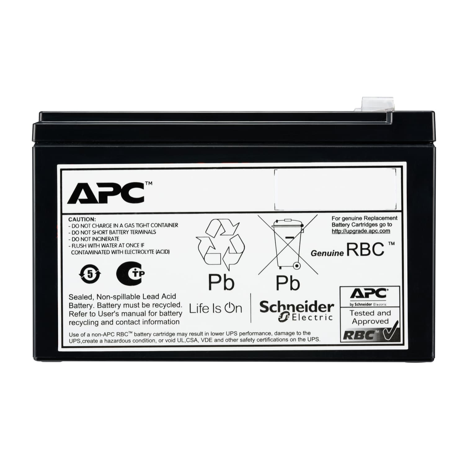 APC APC REPLACEMENT BATTERY CARTRIDGE 205 5615790