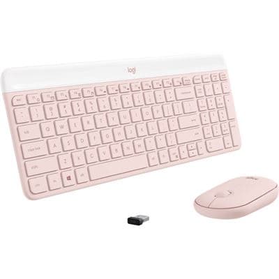LOGITECH LOGITECH MK470 SLIM WIRELESS COMBO - ROSE 5682149