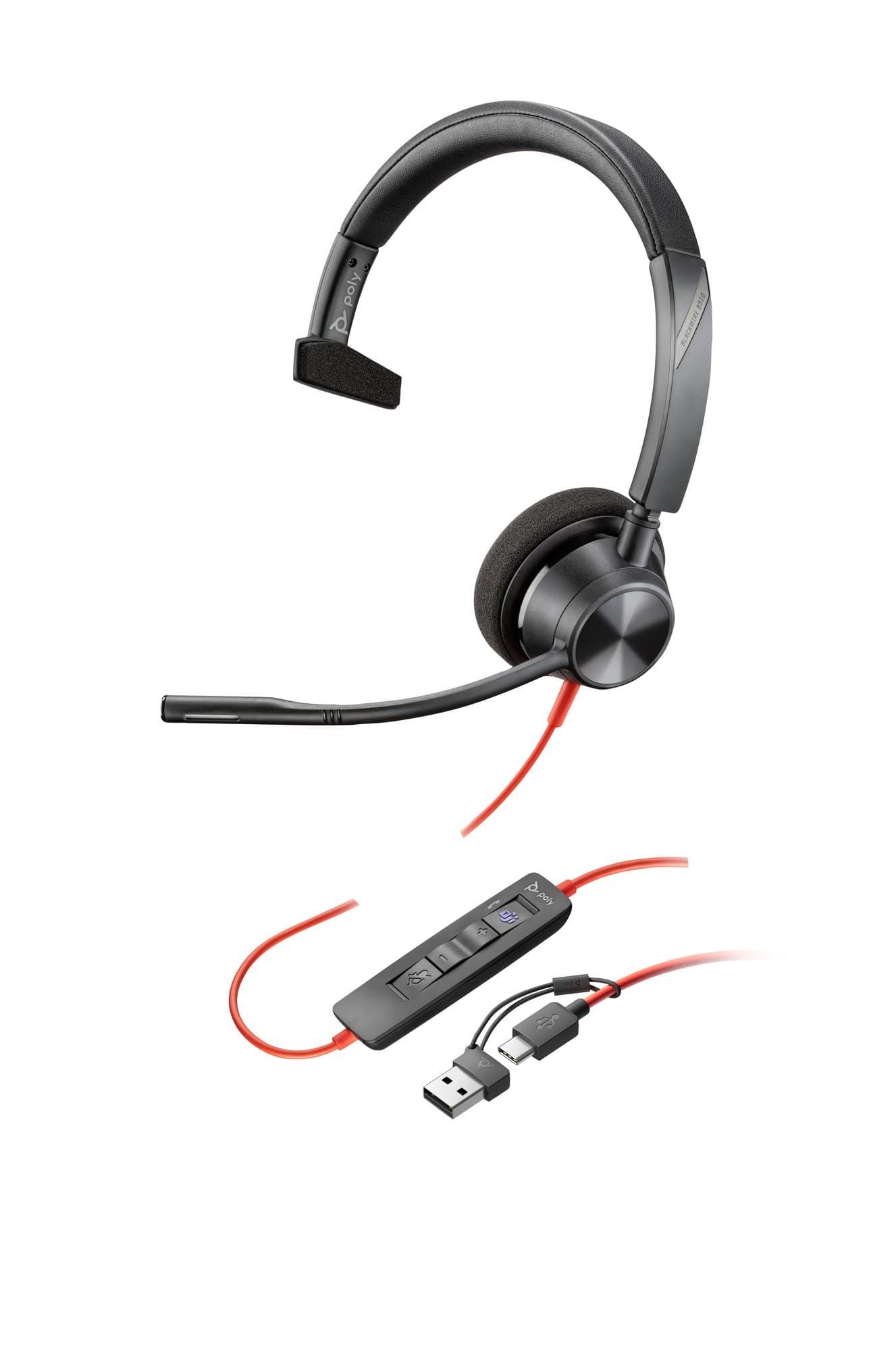 HP HP Poly BW 3310 Mono -M USB-C HS +USB-C/A 6076711