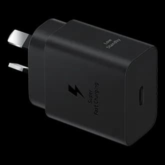 SAMSUNG SAMSUNG 25W TRAVEL CHARGER NO CABLE - BLACK 6112358