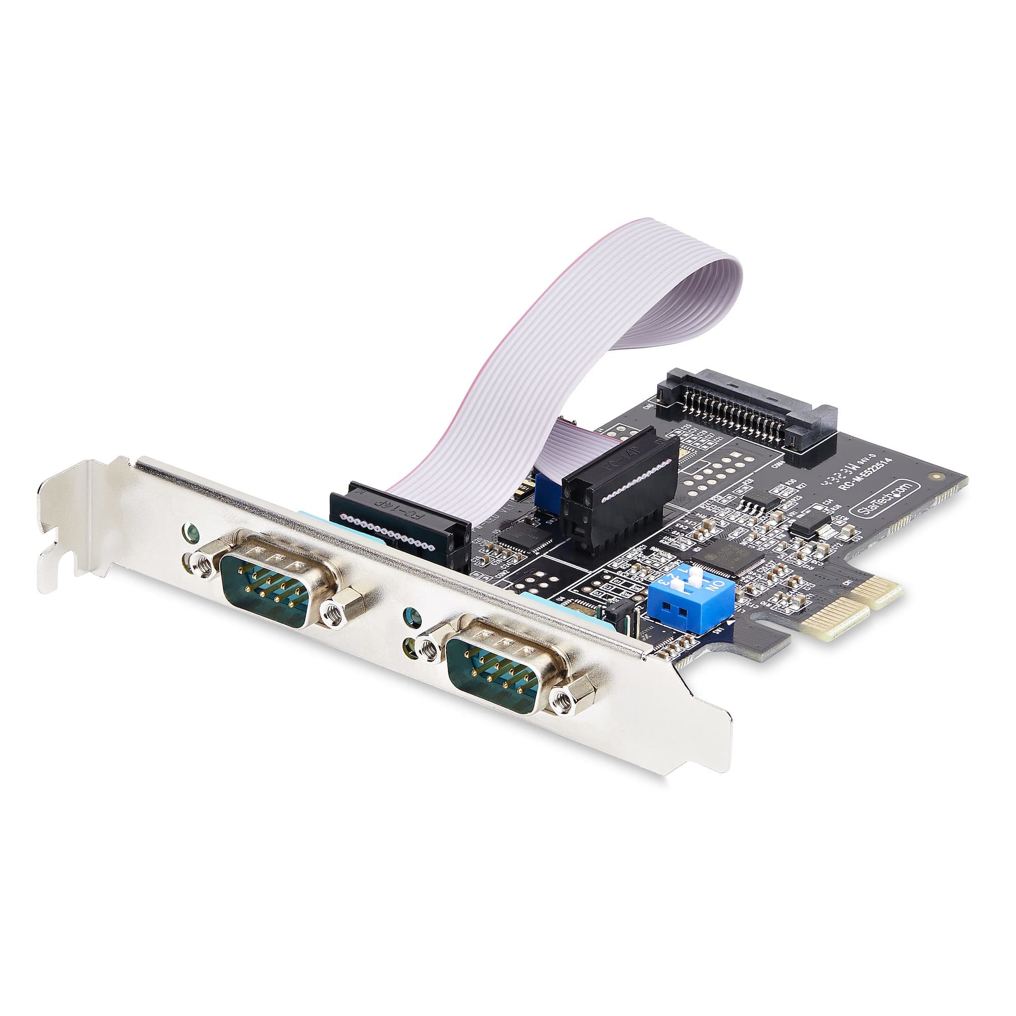 StarTech.com StarTech.com 2-PORT SERIAL PCIE CARD RS232/422/485 6128996