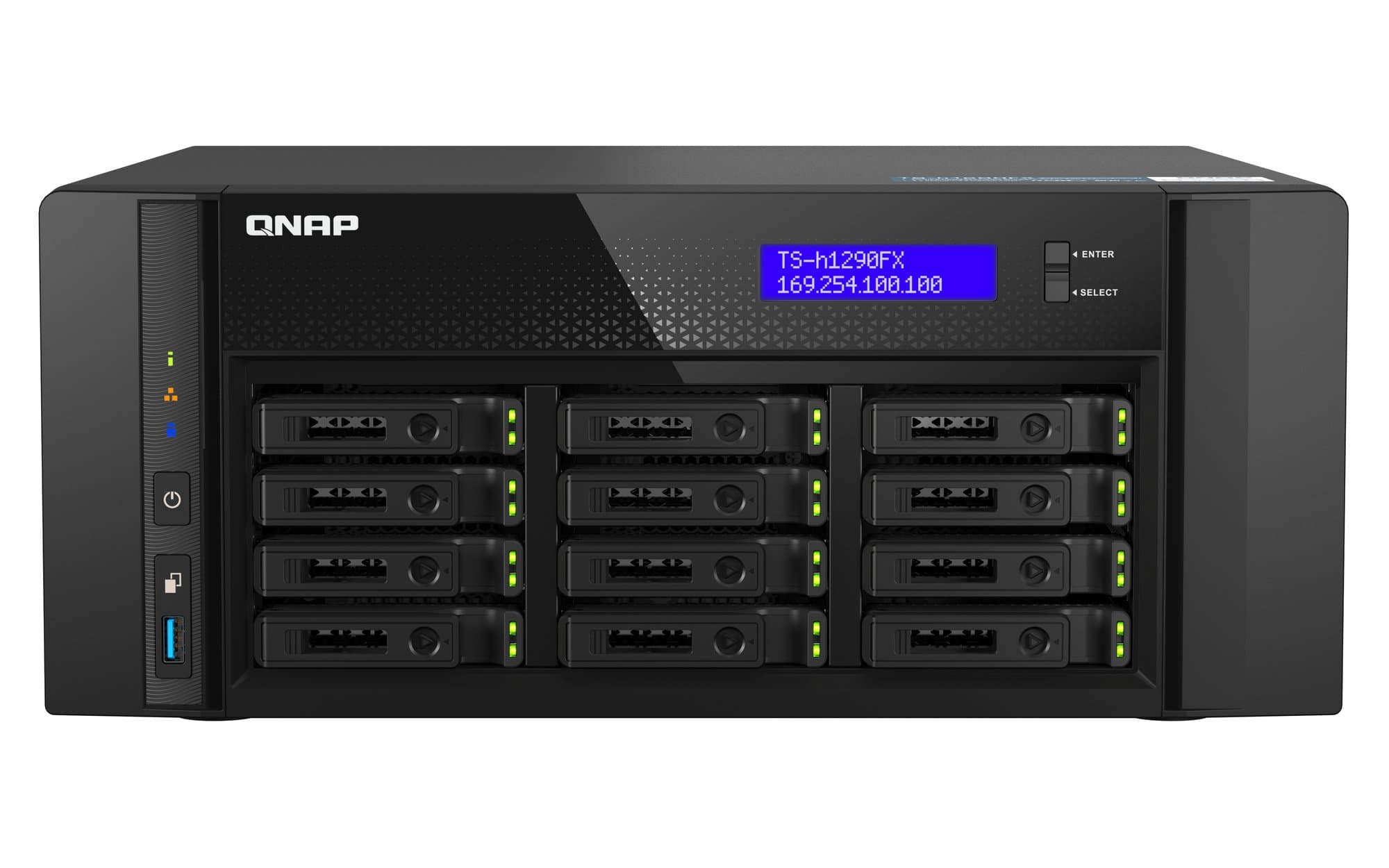 QNAP QNAP Ent 12-Bay AMD 256GB TW NAS 6156886