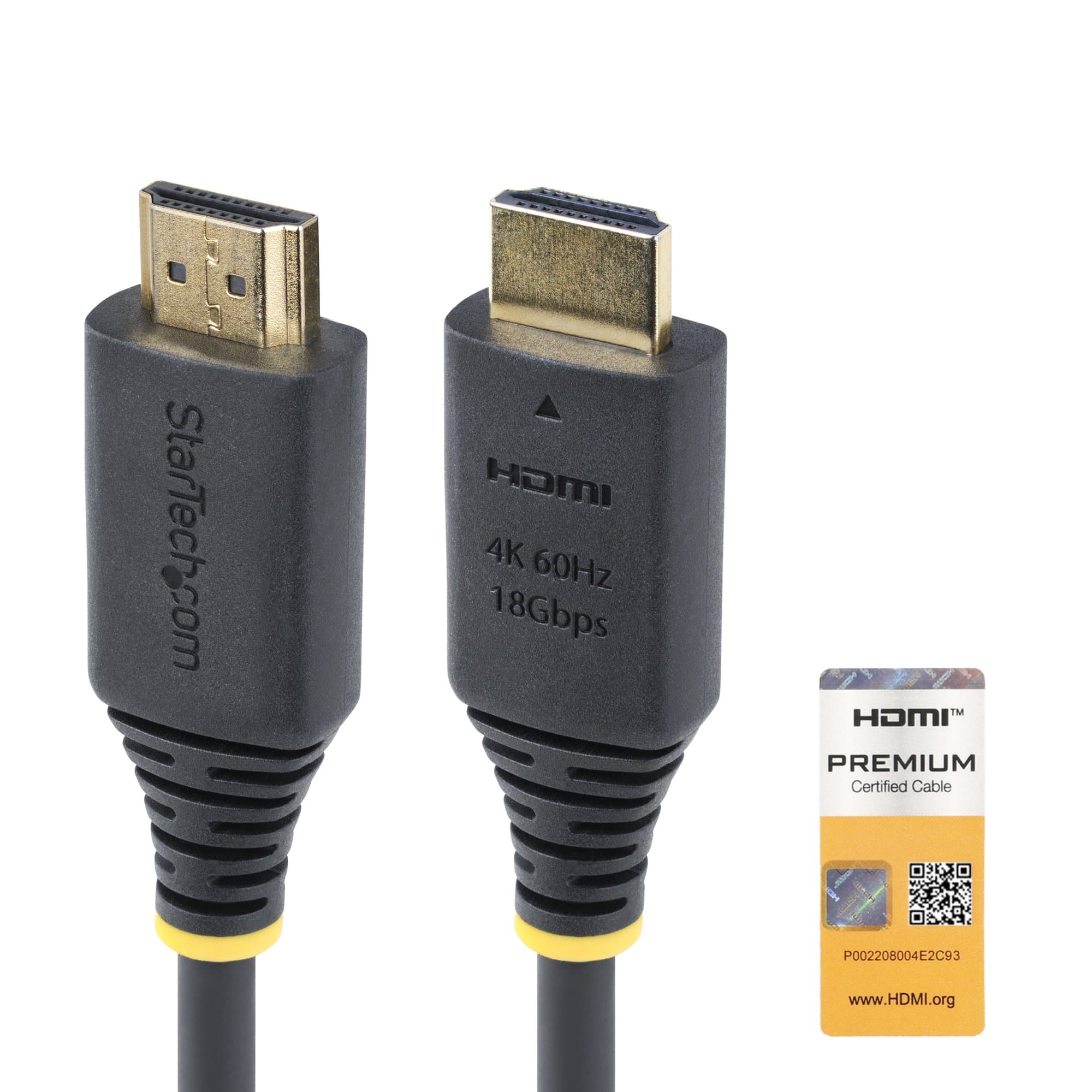StarTech.com StarTech.com 2m Premium Certified HDMI Cable 4K60 6340317