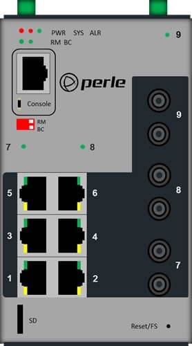 PERLE PERLE IDS509F3T2MD2SD80 Eth Switch 6494029