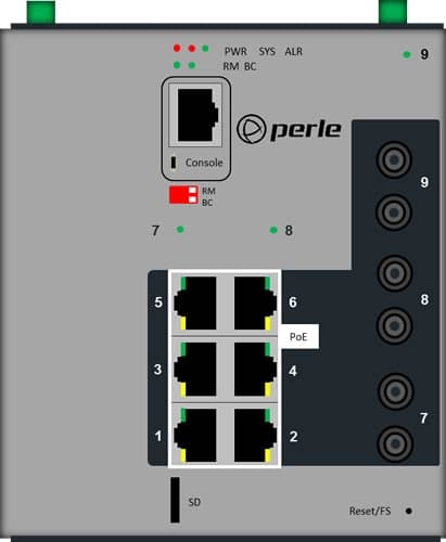 PERLE PERLE 509G3PP6T2SD10SD70 Eth Switch 6494088