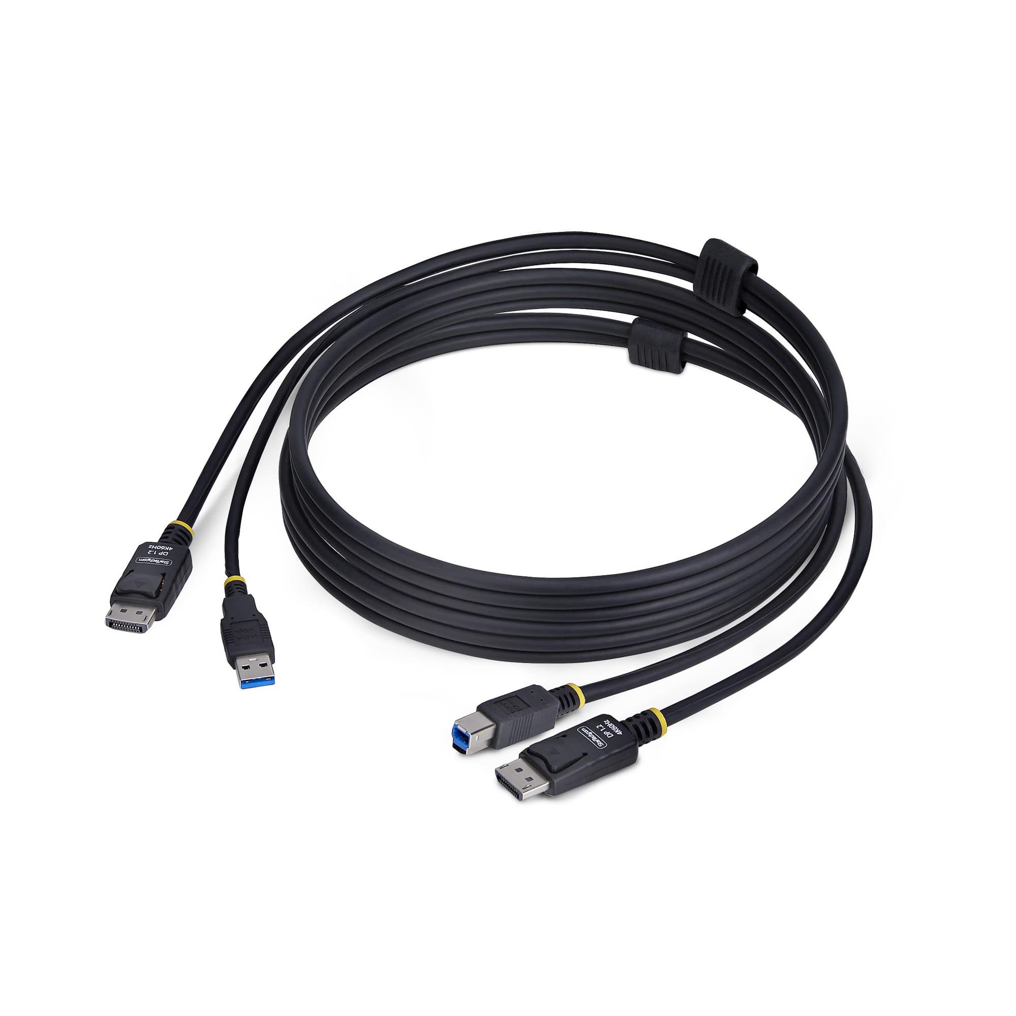 StarTech.com StarTech.com 1.8m DisplayPort and USB 5Gbps KVM Cable 6582835