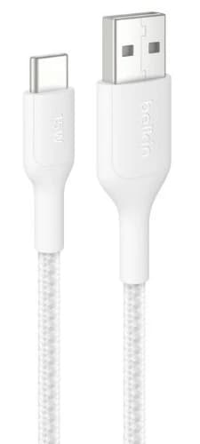BELKIN BELKIN BoostCharge Pro Braided USB-A to USB-C C 6593827