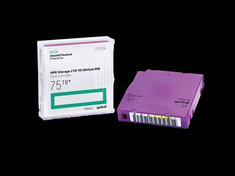 Hewlett Packard Enterprise Hewlett Packard Enterprise LTO-10 Ultrium 75TB RW Custom Labeled 20 6634690