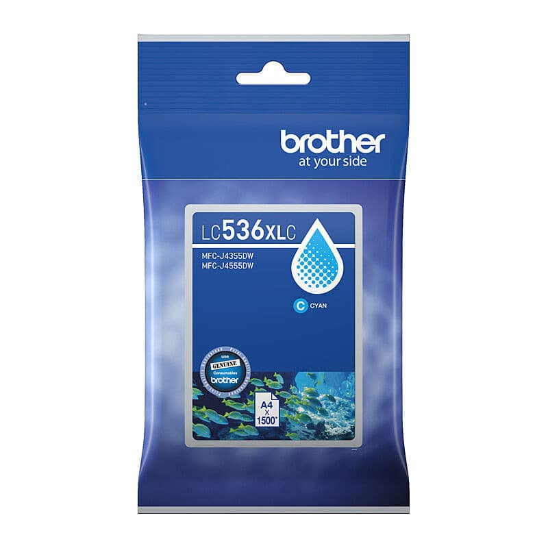 BROTHER BROTHER LC536XLC Cyan Ink 6645673