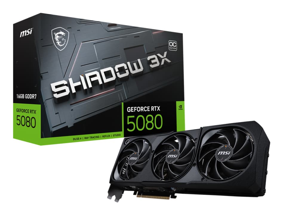 MSI MSI GeForce RTX 5080 16G SHADOW 3X OC 6805134