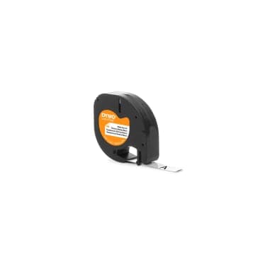 Dymo DYMO Genuine LetraTag Iron-On Labeller Tape. 19mm Black on 18771