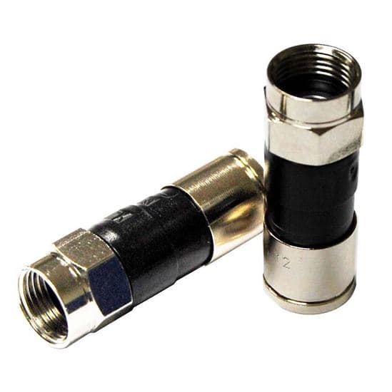Matchmaster MATCHMASTER Weather Grade HD RG6 F-Compression Connector. A-RG6F-MHD