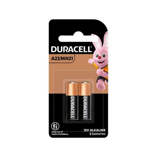 Duracell DURACELL Specialty MN21/A23 12V Alkaline Battery. Pack of 2 DURGT4893