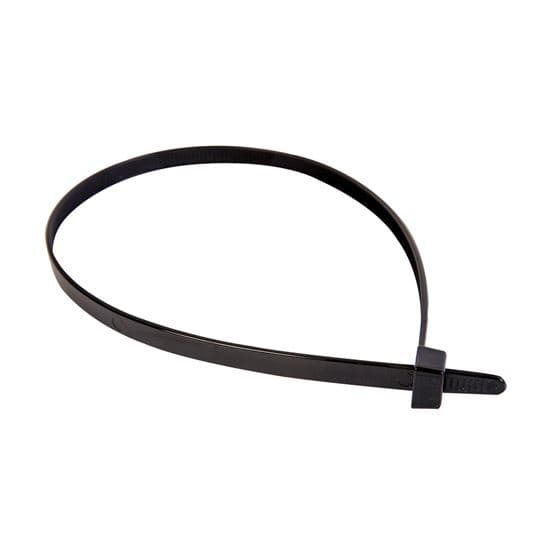 Dynamix 7.6 x 550mm UV Black Cable Ties Pack of 50 540N/55.1kgs DY5508B