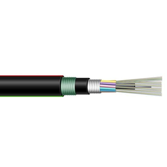 Dynamix DYNAMIX 1km OM3 12 Core Multimode Fibre Cable Roll. Outdoor Armoured F-ADBOM312-1KM