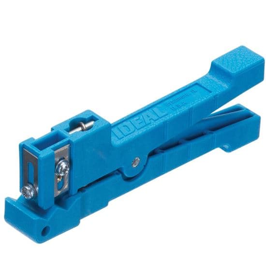 Ideal Industries IDEAL INDUSTRIES Blue Adjustable Blade Ringer Stripper up to 6.4mm IDL45-163