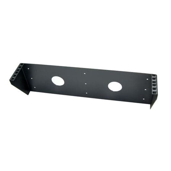 Dynamix DYNAMIX 2RU Vertical Wall Mount Bracket. Dimensions: 488 x 153 x PP-VWB-2U