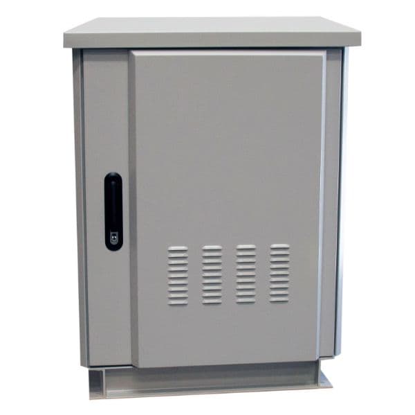 Dynamix 27RU Outdoor FreeStanding Cabinet. (800 X 800 X 27U) IP45 Rated ROD27-8X8GY